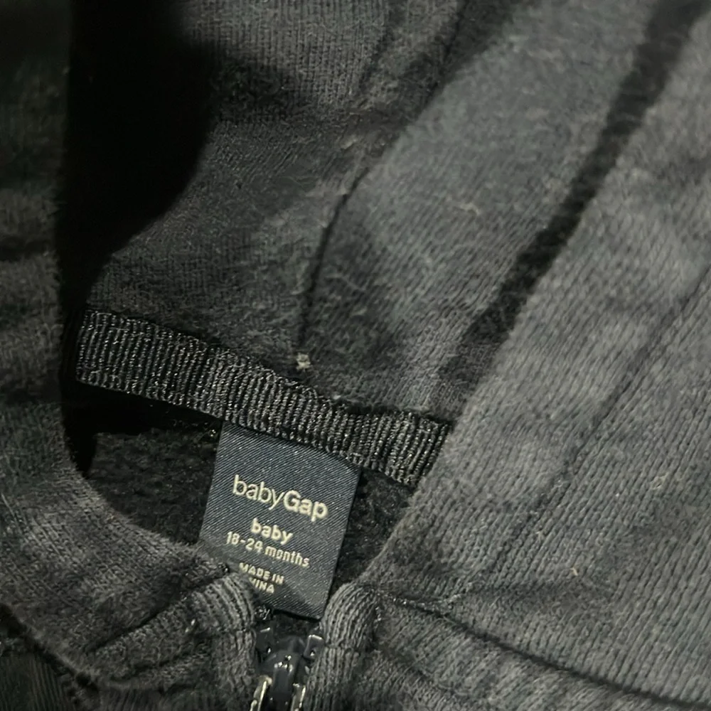 TWO baby gap 18-24 months zipper ups.